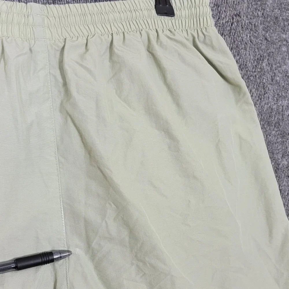 FILA Swim Trunks Mens L Light Green Swim Shorts Lined Built In Brief Drawstring